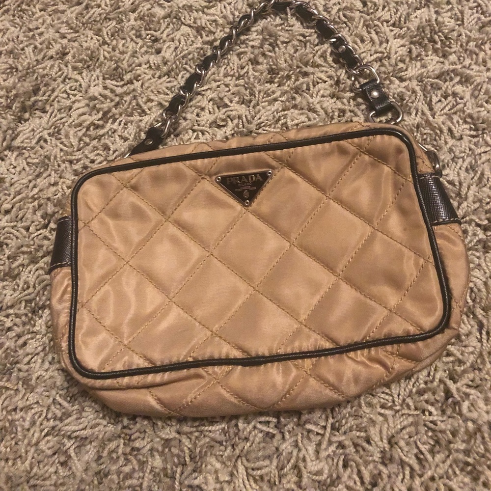 Authentic Prada wristlet